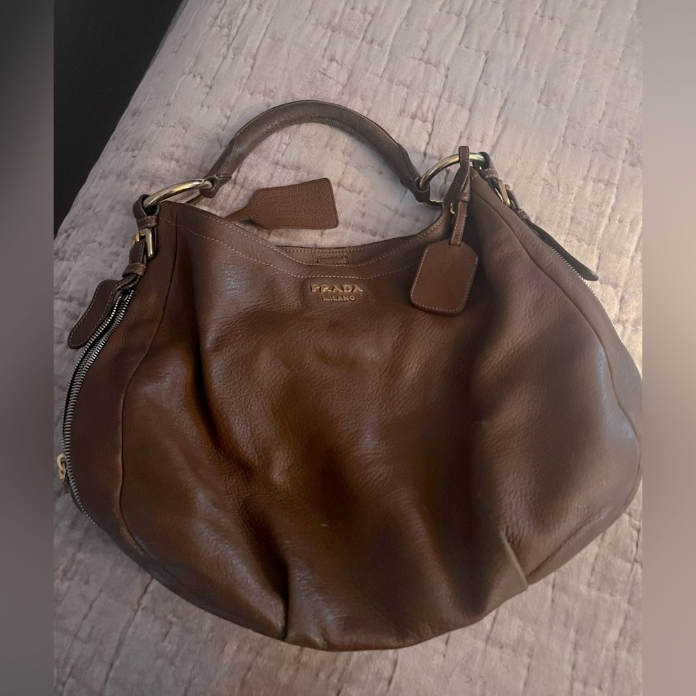 Vintage Prada hobo bag!